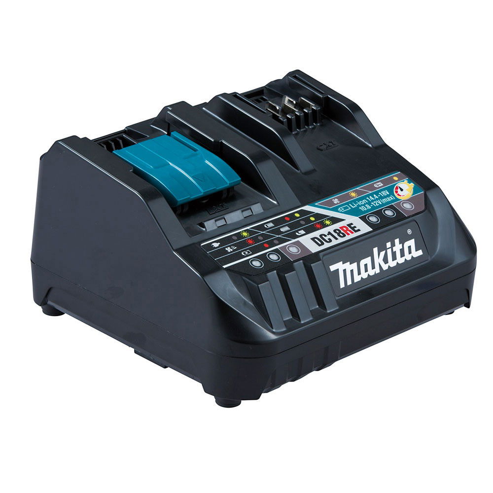 Makita Akkumulátor Töltő DC18RE 10,8V-18V Li-ion LXT&CXT (Gyors) termék fő termékképe