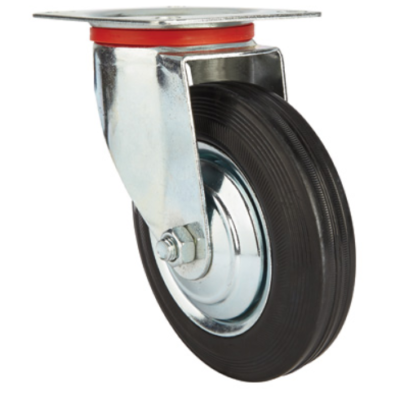 Kerék 150 mm Feketegumis Fogós Talpas termék fő termékképe