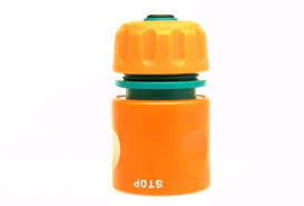 FLO Gyors tömlőelem  3/4"  vízstop  (bliszterben) termék fő termékképe