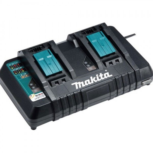Makita Akkumulátor töltő DC18RD 14,4V-18V Li-ion LXT KÉT PORTOS (gyors) termék fő termékképe