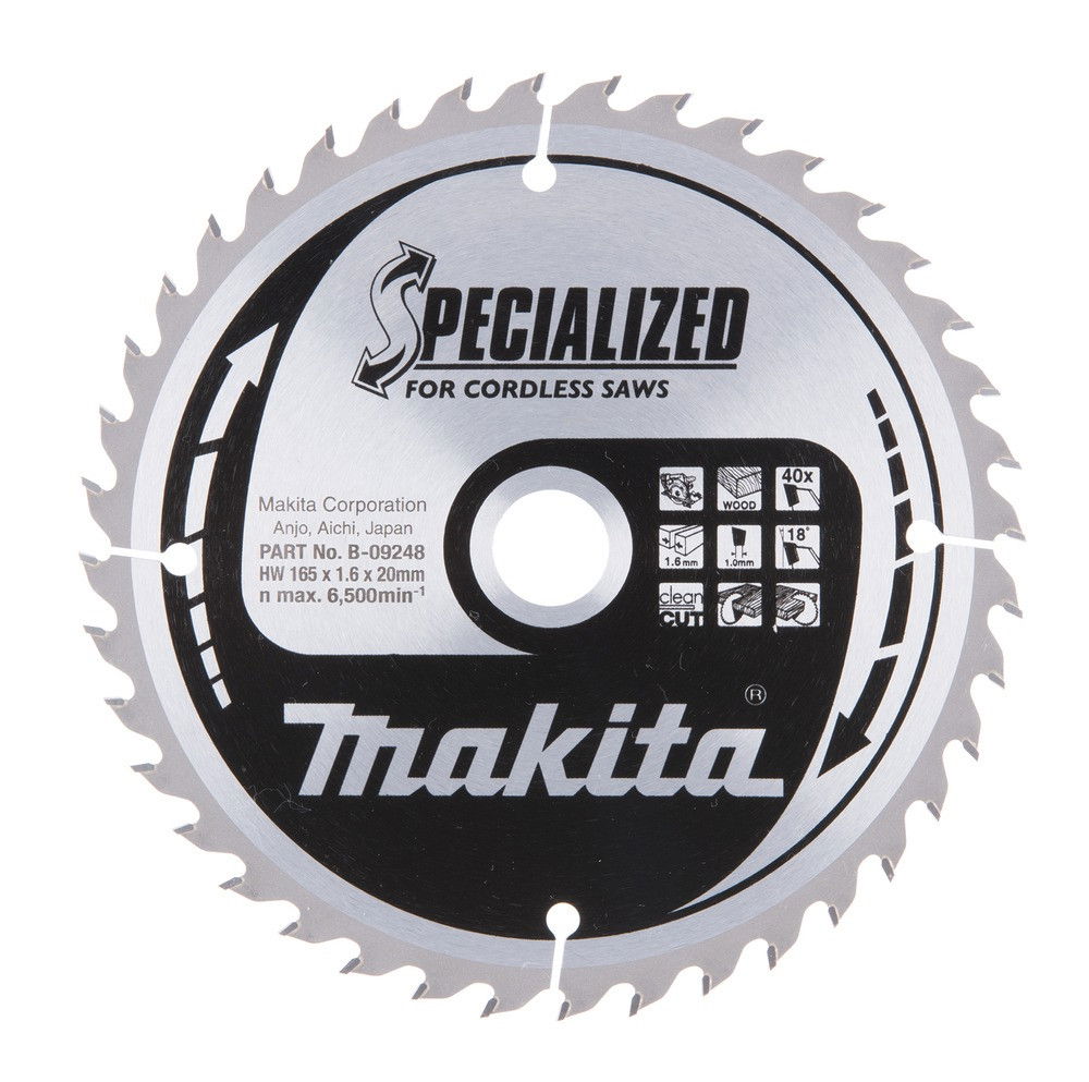 Makita SPECIALIZED Tárcsák Fára Akkus gépekhez termék fő termékképe