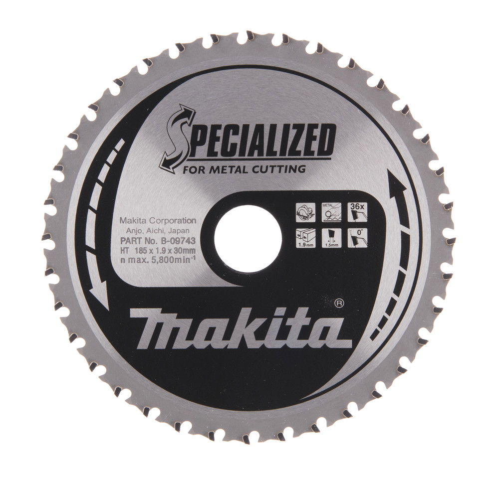 Makita SPECIALIZED Körfűrésztárcsák Fém Vágásához termék fő termékképe