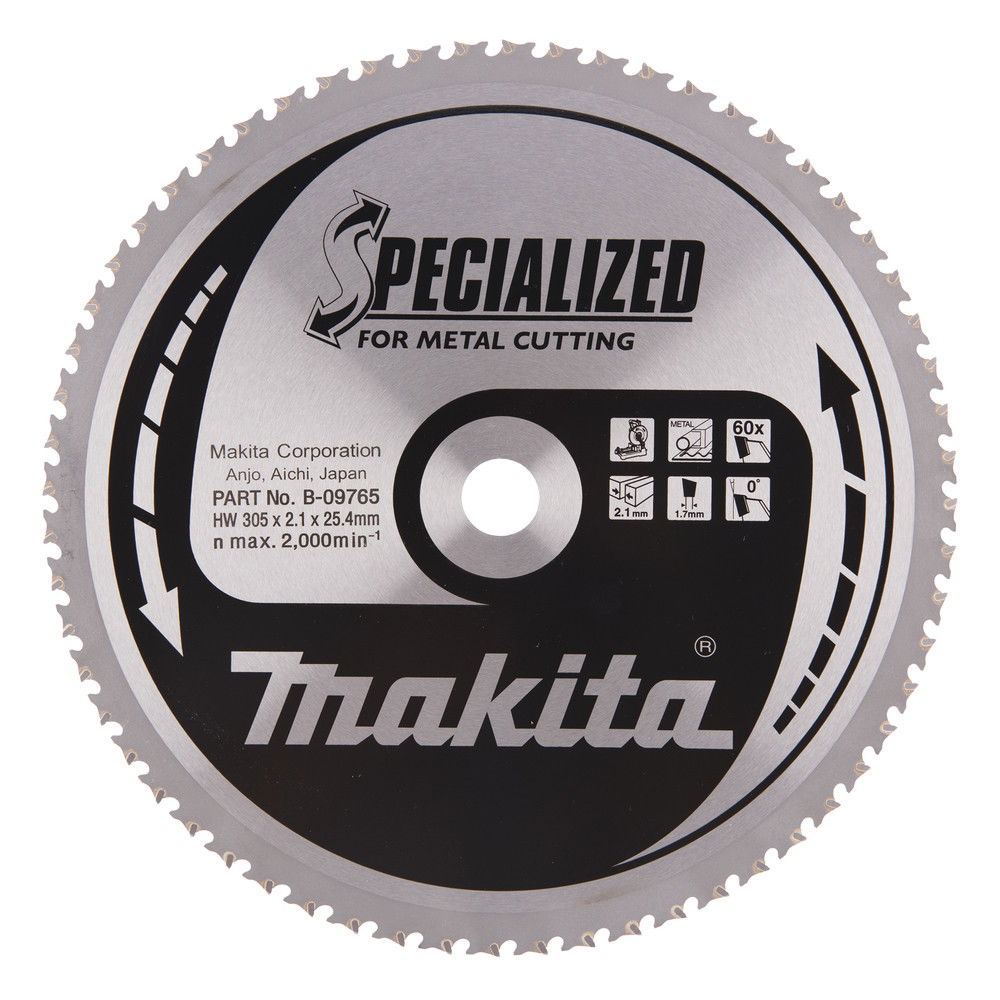 Makita SPECIALIZED Körfűrésztárcsák Fém Vágásához termék fő termékképe