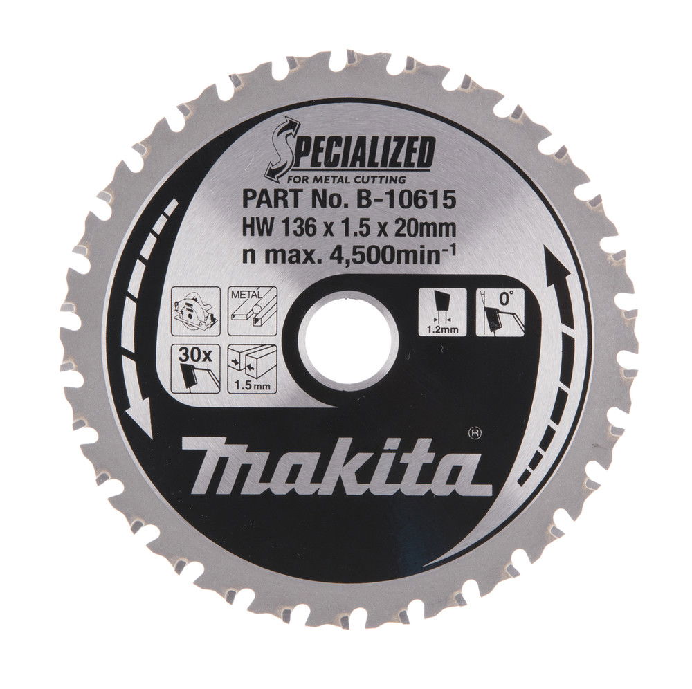 Makita SPECIALIZED Körfűrésztárcsák Fém Vágásához termék fő termékképe