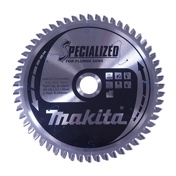 Makita SPECIALIZED Körfűrésztárcsák Merülő Körfűrészekhez termék fő termékképe