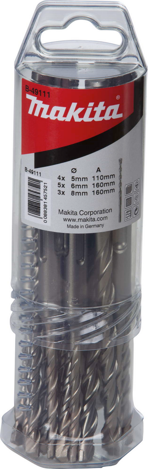 Makita SDS-Plus 4 Plus 11 db-os készlet termék fő termékképe