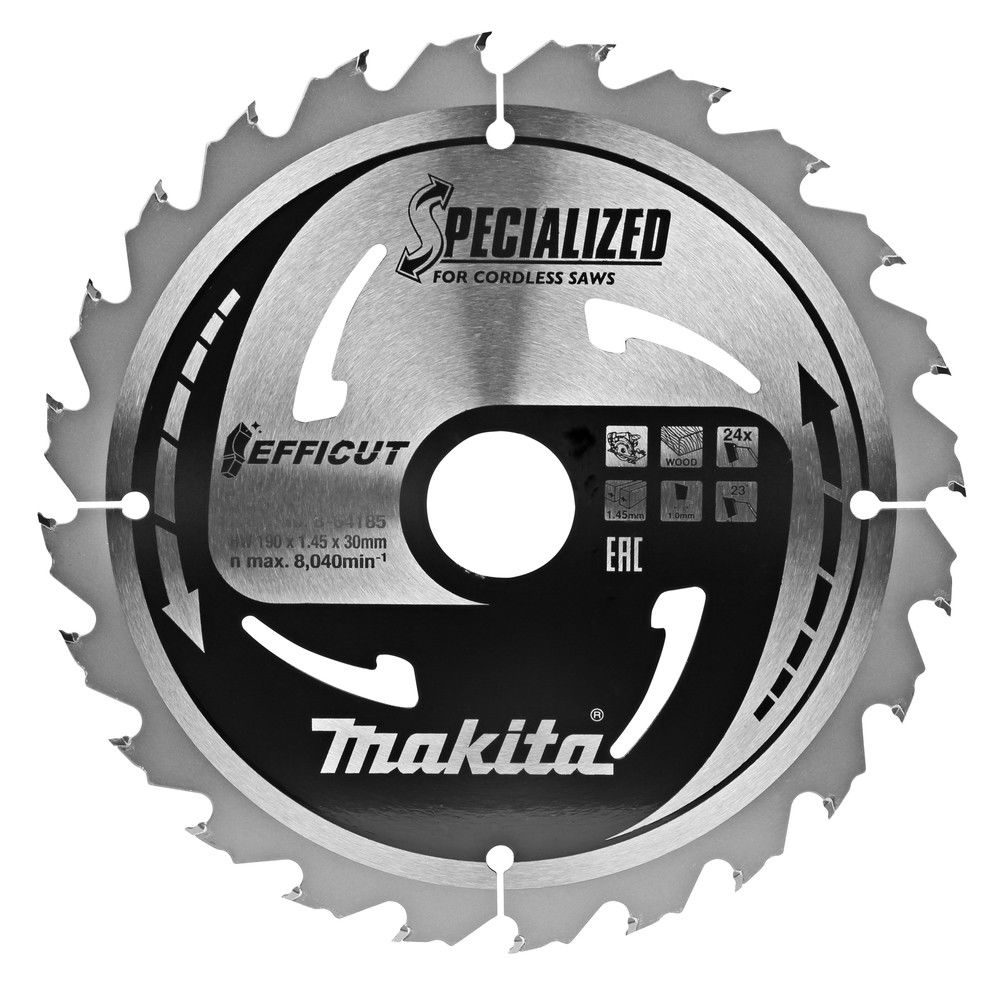 Makita EFFICUT Körfűrészlap Akkus gépekhez termék fő termékképe