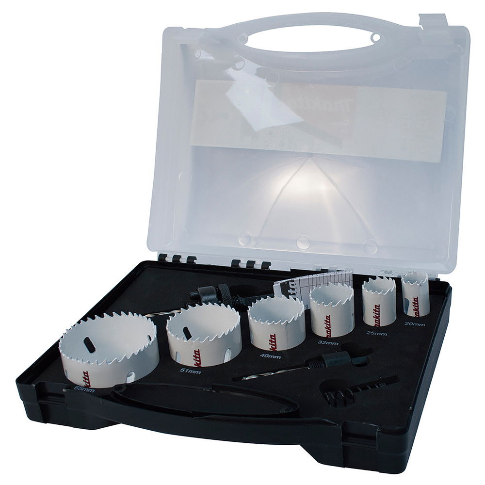 Makita Bimetál körkivágó készlet 6db-os 20-65 mm termék fő termékképe