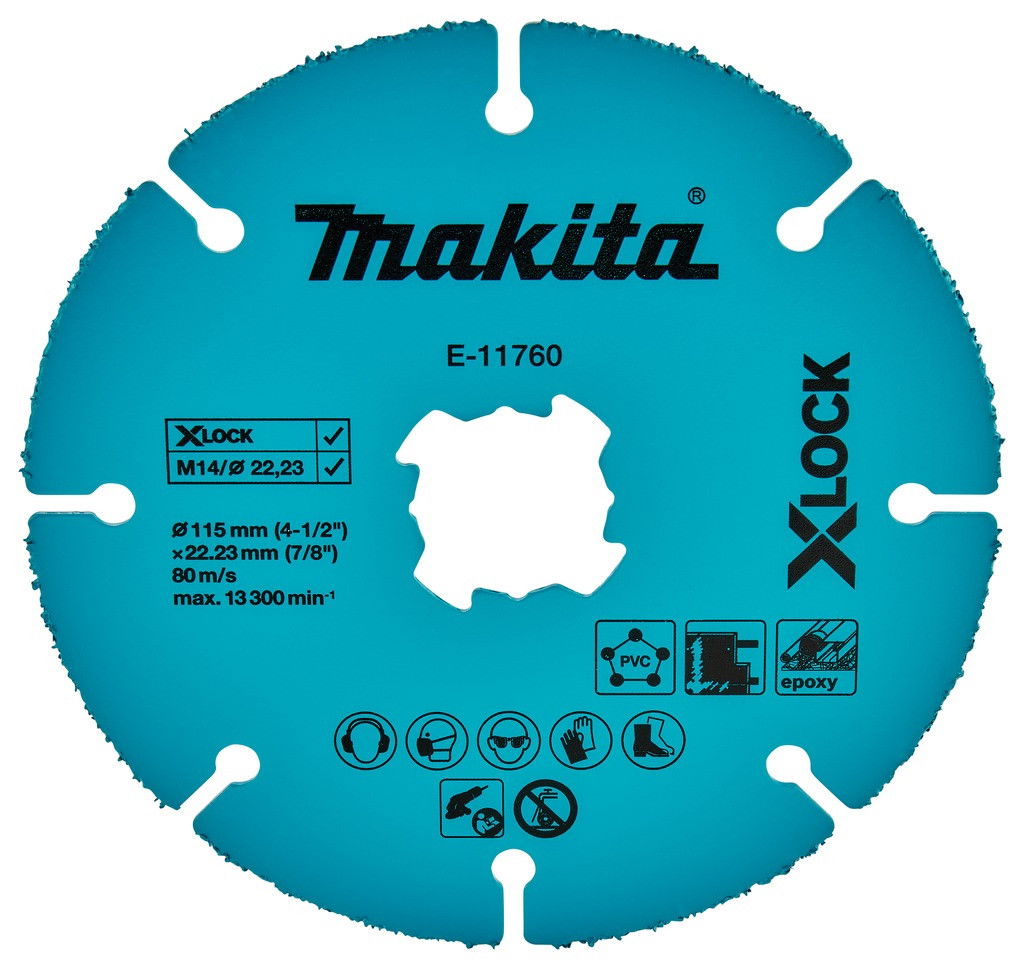 Makita X-LOCK Karbidszemes tárcsa PVC, Epoxy termék fő termékképe