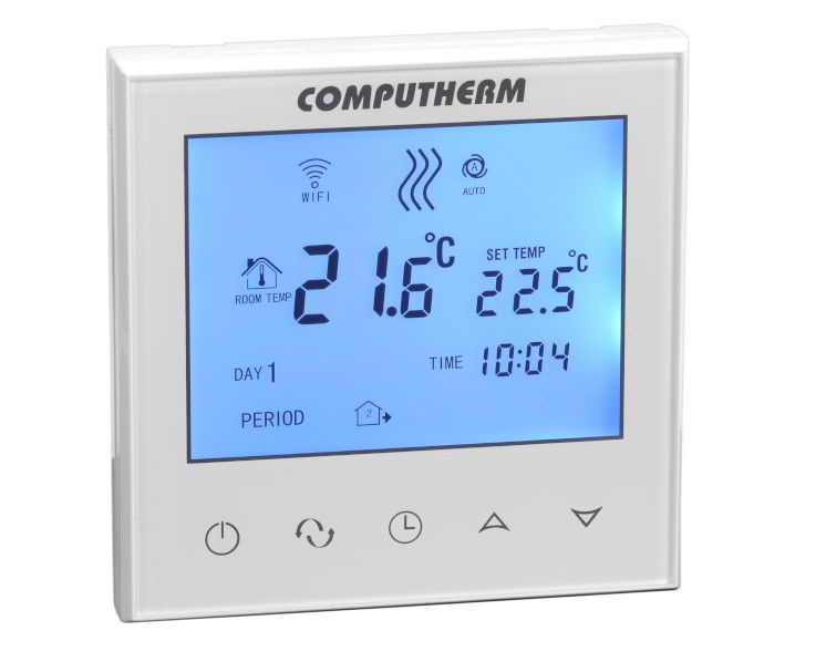 Computherm E280 Wifi Termosztát Vezetékes Kapcsolat a kazánhoz termék fő termékképe