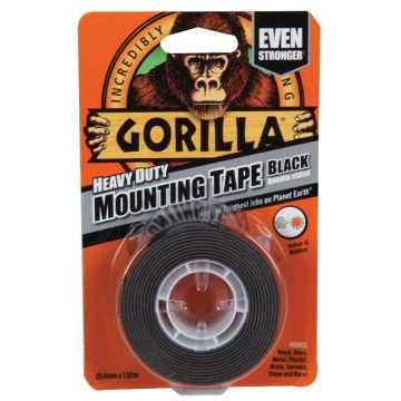 Gorilla Mounting Tape Kétoldalú Kristálytiszta Ragasztószalag, 2,54cm*1,52m termék fő termékképe