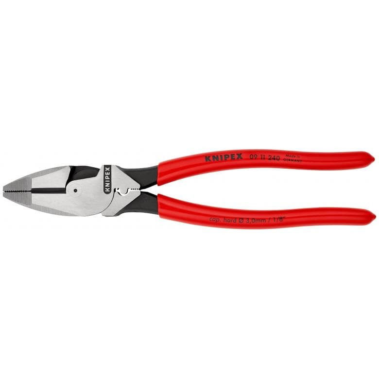 KNIPEX Erő kombifogó "Lineman's Pliers" mártott nyéllel 240 mm termék fő termékképe