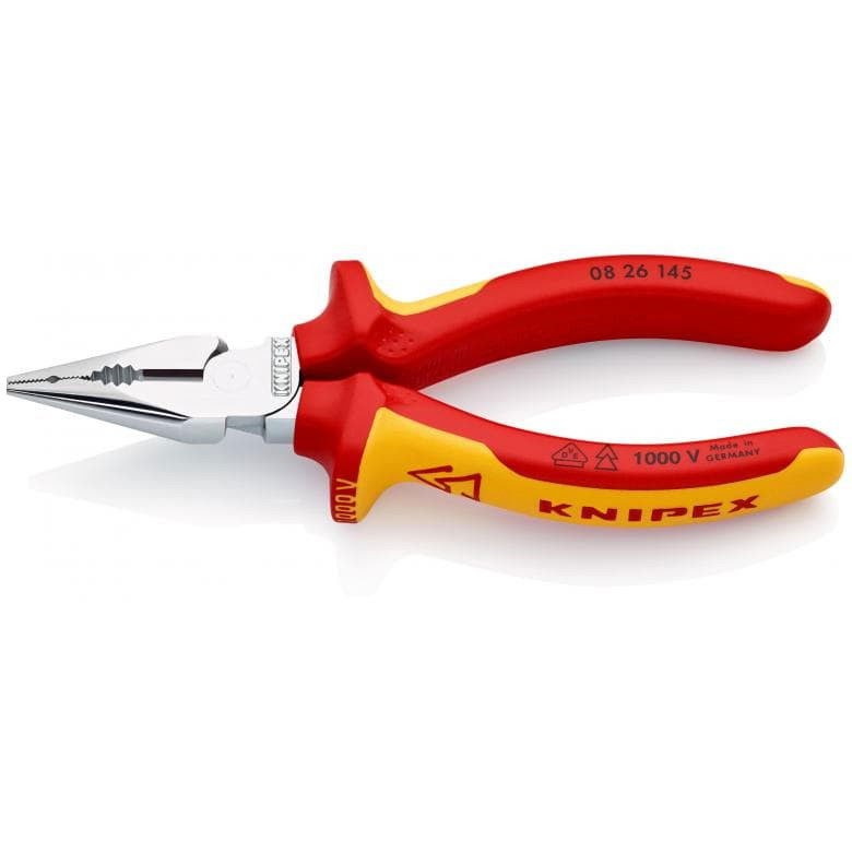 Knipex Hegyes Kombinált Fogó  145 mm 2 K Nyél 1000 V Szigetelt termék fő termékképe