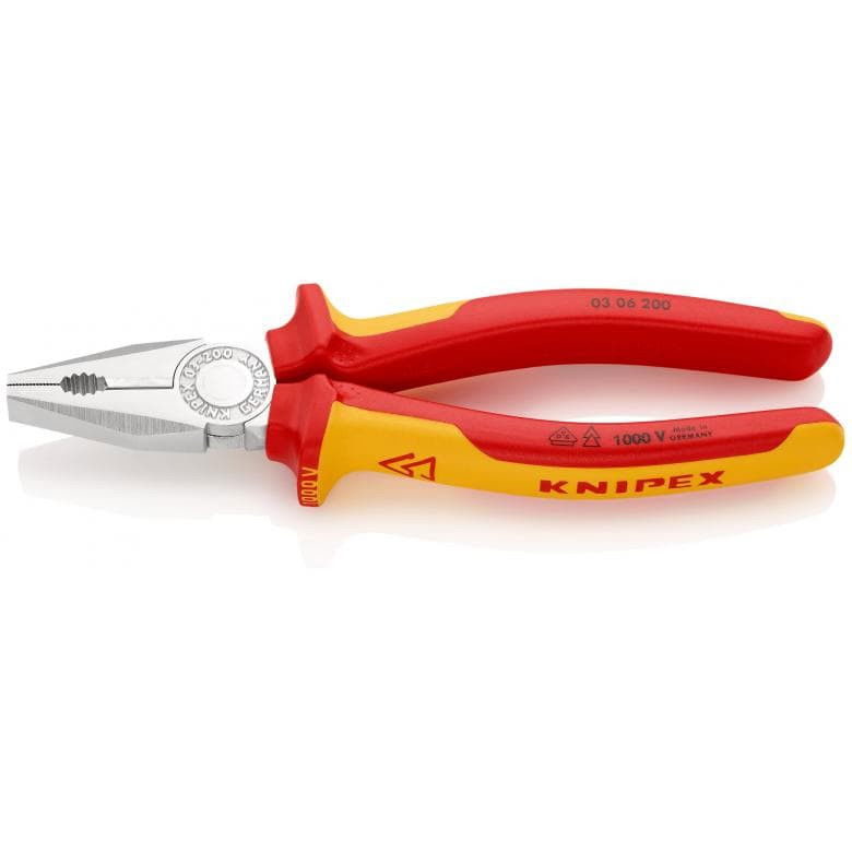 KNIPEX Kombinált fogó szigetelt nyéllel termék fő termékképe