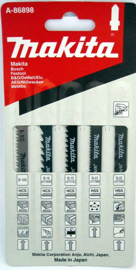 Makita Szúrófűrészlap készlet 5 db-os termék fő termékképe