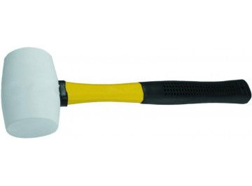MODECO Gumikalapács Fehér 65 mm 0,5 kg üvegszálas nyéllel termék fő termékképe
