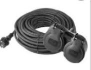 EMOS Gumis lengő hosszabbító 2 aljzattal 15m (3*1,5) termék fő termékképe