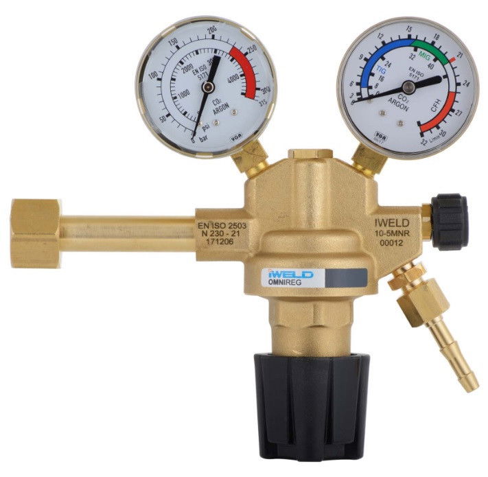 IWELD OMNIREG Argon/Mix nyomáscsökkentő 230/22l/min G1/2" Jobb (H) termék fő termékképe