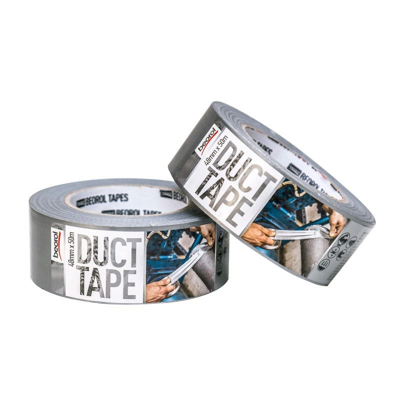 Beorol Duct Tape Szöveterősítéses Ragasztószalag Szürke termék fő termékképe
