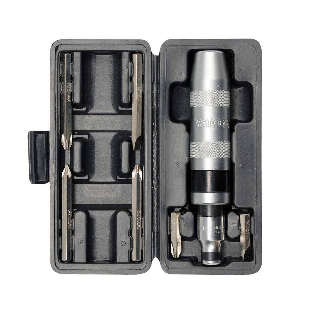 Yato Ütvecsavarhúzó CrV + 6 db Bit 160 mm termék fő termékképe