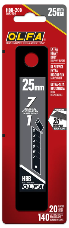 Olfa 25 mm penge 20 db-os termék fő termékképe