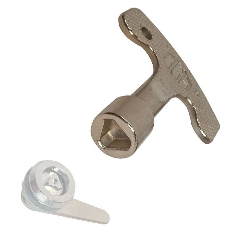 AGA193 Kéményzárhoz Háromszög Kulcs 8 mm termék fő termékképe