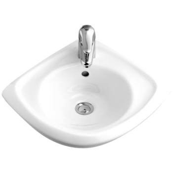 Alföldi 7342 R1 (easyplus) középen fúrt, 40cm-es sarok kézmosó termék fő termékképe
