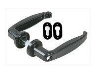 Anbo Kilincsgarnitúra Osztott CLY Portálzárhoz 9999/V Fekete termék fő termékképe