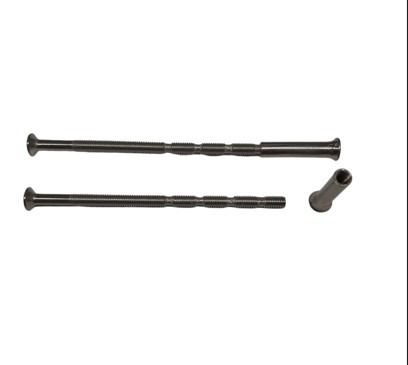 Takaró Címke Összehúzó Átmenő Csavarral+Hüvelyanya M4*80mm Tördelhető , Nikkel termék fő termékképe
