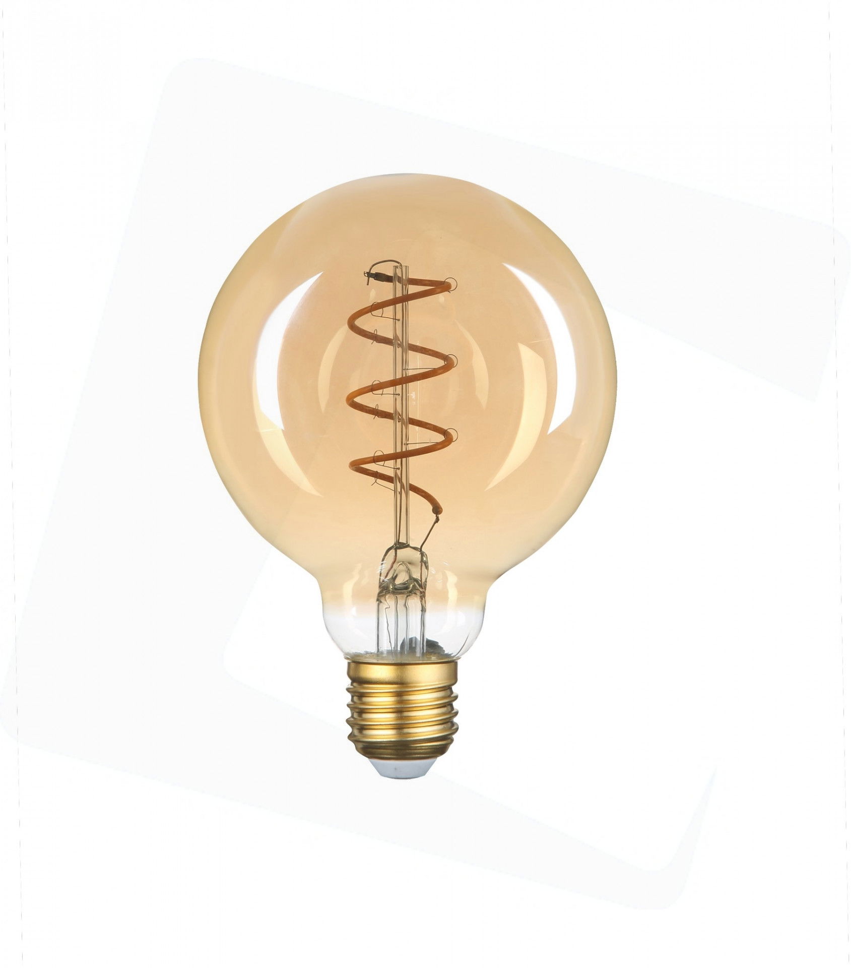 Avide Filament Soft Led Izzó G80 5W E27 36° EW 2700K 360 Lumen termék fő termékképe