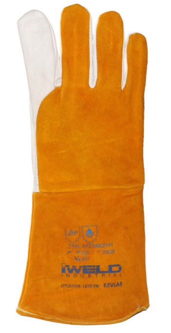 IWELD Hegesztő védőkesztyű, KEVLAR 10" (WEGK-1410-YN) termék fő termékképe