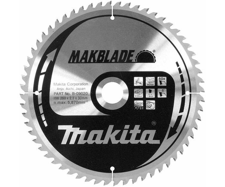 Makita MAKBLADE Körfűrésztárcsák Fához termék fő termékképe