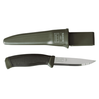 Bahco Svéd Mora Kés Zöld, Övtartóval  220 mm Horgász Vadász Hobby termék fő termékképe