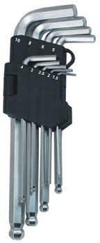 Beast Minőségi Imbuszkulcs Készlet 9 Részes TÜV Extra Hosszú termék fő termékképe