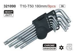 Beast Minőségi Torx Készlet 9 Részes TÜV T10-T50 termék fő termékképe