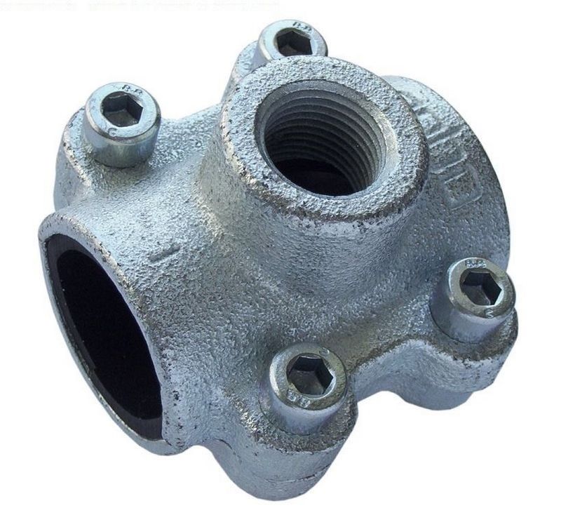 Gebo Geboclamps 1/2˝-1/2˝ ANB - Megfúróbilincs Acélcsőre, Csőpalást Leágazás termék fő termékképe