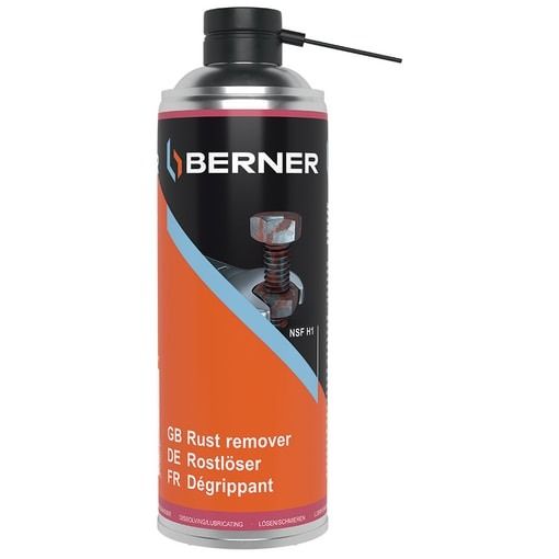 Berner Rozsdaoldó Spray  400 ml NSF H1 Élelemiszeripari termék fő termékképe