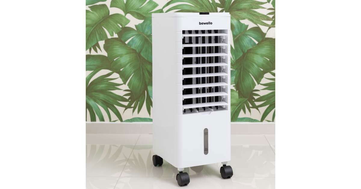 Bewello Air Cooler and Humidifier Mobil Léghűtő Ventilátor és Párásító 220-240V 3,8L termék fő termékképe