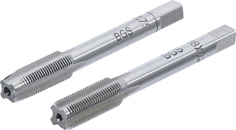 BGS 2 Lépéses Menetfúró Készlet Elő- és Készrevágó M2*0,4 mm termék fő termékképe