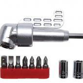 BGS Sarokcsavarózó Adapter Bitekkel 1/4" 10 Részes termék fő termékképe