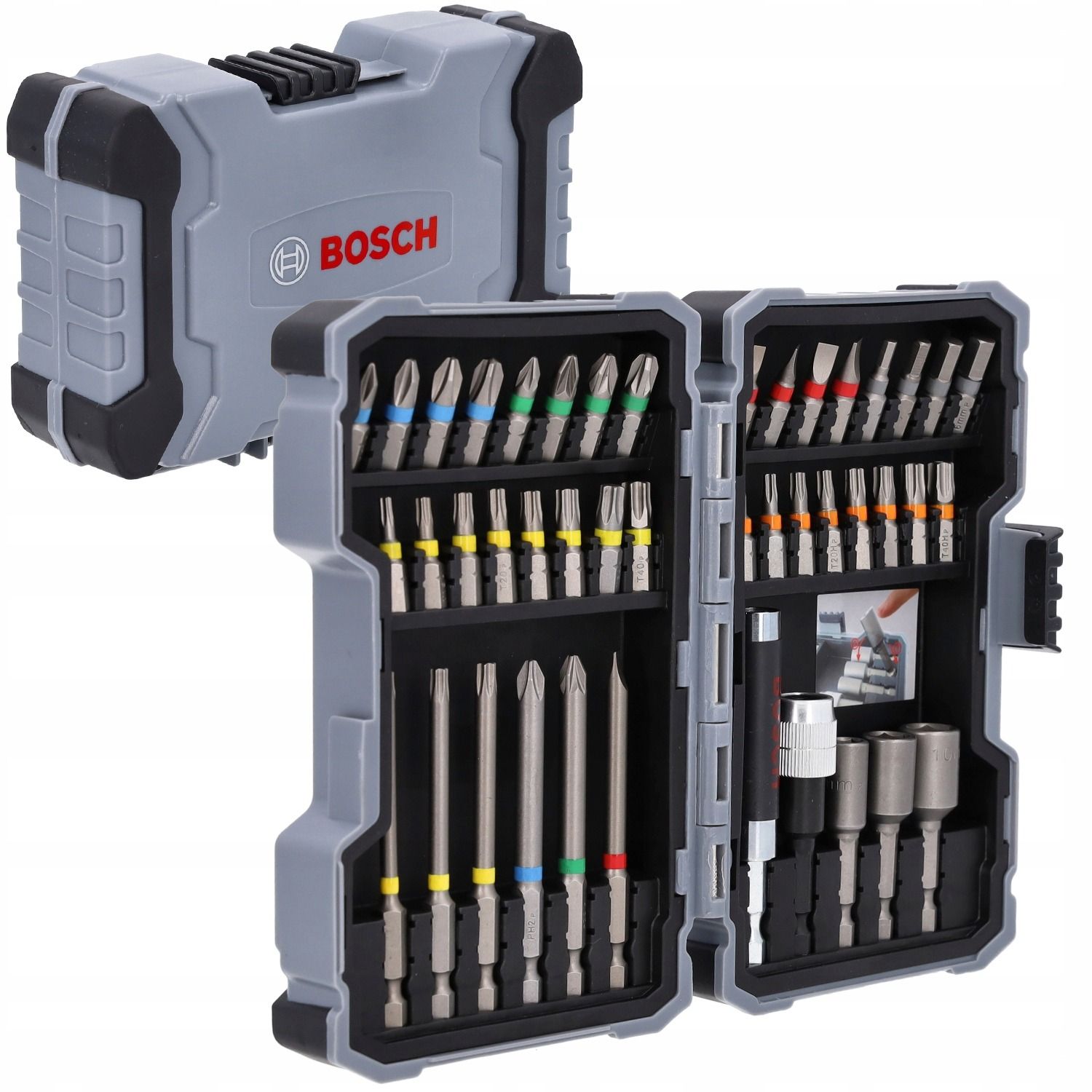 Bosch ScrewdrivingS Csavarozó Bit Készlet 43 Részess Műanyag Dobozban Mágneses termék fő termékképe