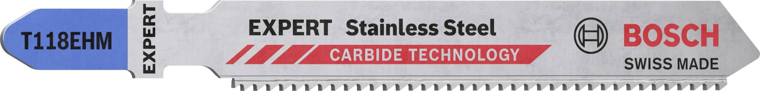 Bosch Expert Carbide Stanless Steel Rozsdamentes Acél T118EHM Szúrófűrész Dekopírlap 83*1,4 mm 2-5 mm Anyaghoz termék fő termékképe