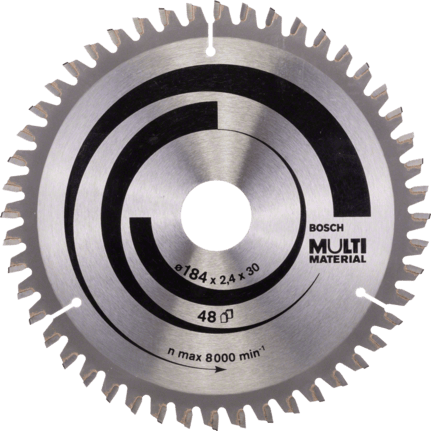 Bosch Pro Multi Material Keményfémlapkás Körfűrészlap Fához, Fémhez, Műanyaghoz termék fő termékképe