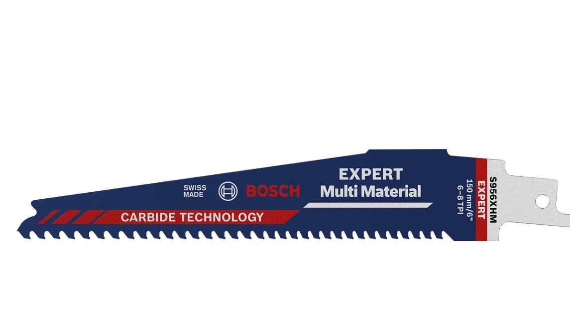 Bosch Expert Multi Material S956XHM Fűrészlap Carbide 150*25*1,25 mm 3-4 mm Orrfűrész Szablyafűrész termék fő termékképe