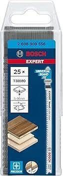 Bosch Expert T308BF Hardwood2 Szúrófűrészlap Dekopírlap Keményfához A Tiszta Vágásért BIM  117*2 mm 13 TPI 5-50 mm termék fő termékképe