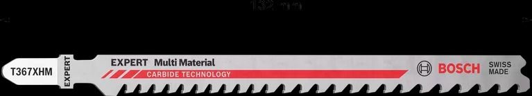 Bosch Expert Multi Material T367XHM Carbide Szúrófűrész Dekopírlap 132*3,5-5 mm 4-10 mm Anyaghoz termék fő termékképe