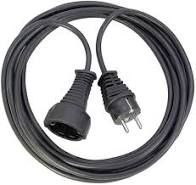 Brennenstuhl Műanyag Lengőhosszabbító  H05VV-F 3G1,5 Földelt Dugalj, Fekete, 2 m termék fő termékképe