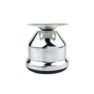 Fix Bútor Szokliláb 50 mm,  51-10 Q50 mm, Krómozott termék fő termékképe