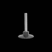 Bútoripari Gépláb 40 mm / M8*70 mm Horganyzott Fix SW17 Csúszásgátló Nélkül 250 kg Poliamid termék fő termékképe