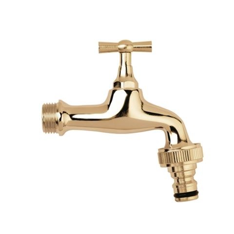 Colortap Kútkifolyó Réz Kerti Csap Tömlővéges KM 1/2" - 1/2" termék fő termékképe